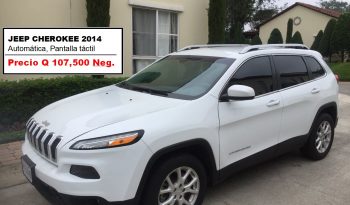 Jeep Cherokee 2014, Automatica, Motor 2.4 de 4 cilindros. Excelente estado. Se proporciona facilidad para que lo pueda ver el mecanico de su confianza. Financiamiento disponible. Opcion a Visacuotas. Se recibe vehiculo mas ribete. Informan al Tel. 4190-7000