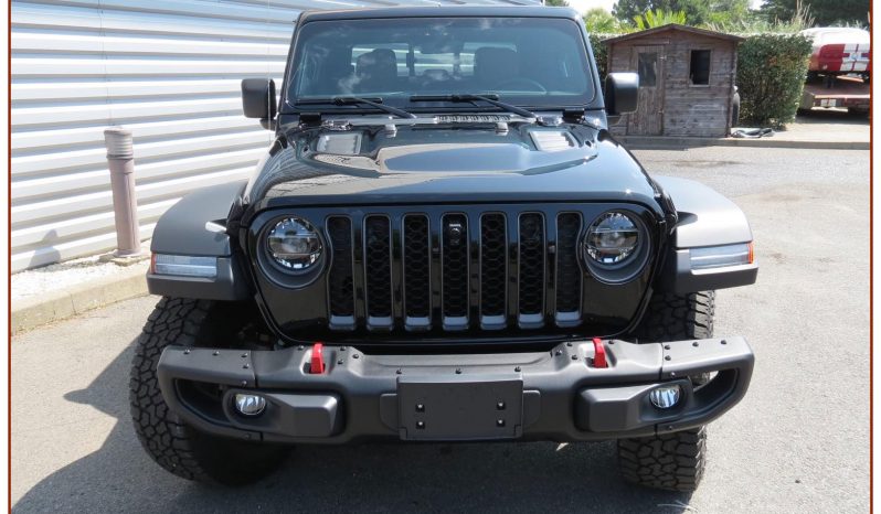 Jeep Wrangler 2019 3,6 l-285 caballos de potencia-352 Nm-Cabina Doble 4-8 - transmisión automática -Arranque & Parada-acabado Rubicon-techo rígido retráctil - guarnicionería de Cuero beige con bordado Rubicon -Blue climatizados-volante climatizado-ordenador de a bordo-Llantas de aluminio 17 pulgadas